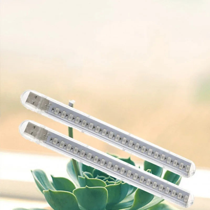 10W Led Grow Light USB Portable LED Plant Grow Light DC5V Full Spectrum Phyto Lamp 21 leds Rotation Flexible Light Indoor