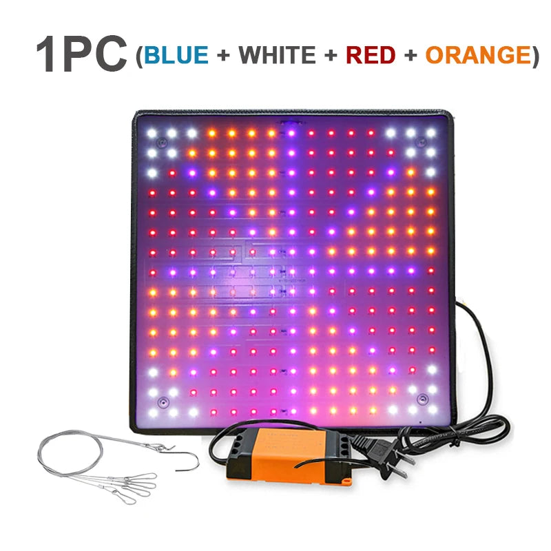 LED Indoor Grow Light Bulbs Full Spectrum 1000W Lamps for Succulent Flower Seeds Cultivation Led Panel Hanging Light AC 85-265V