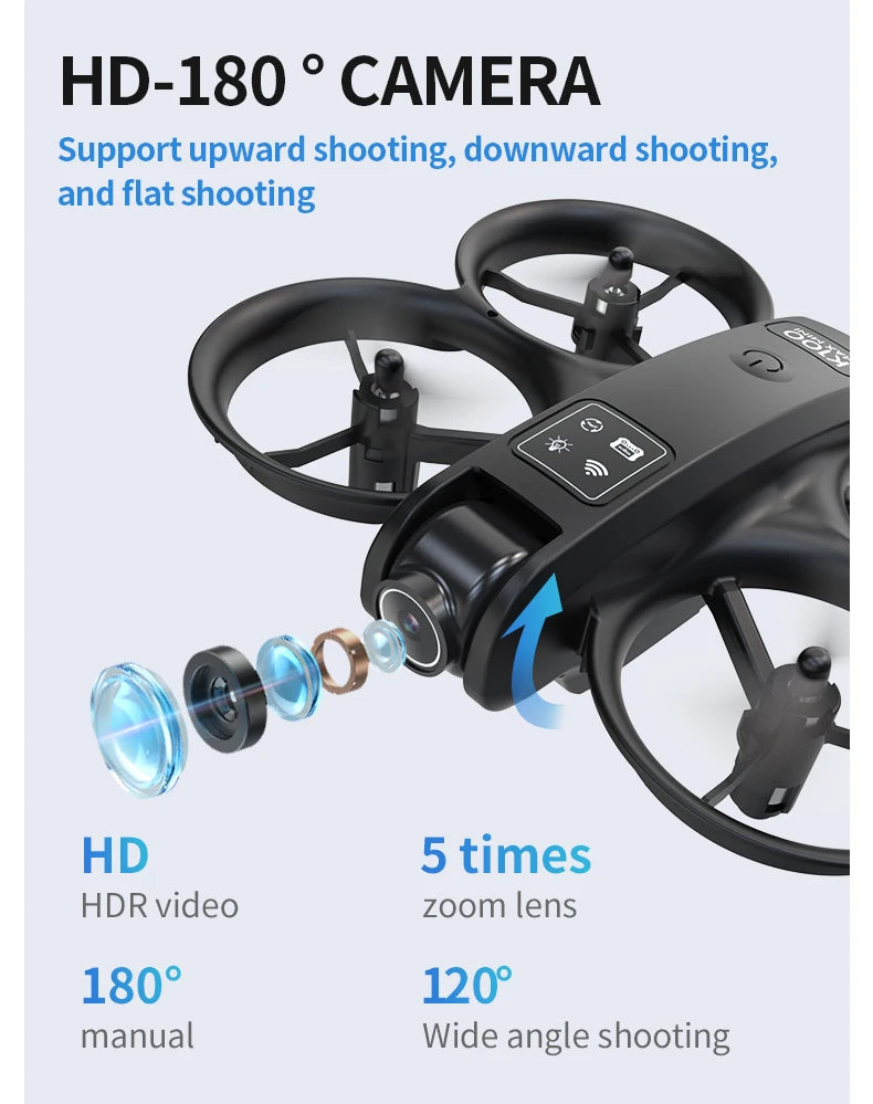 K100 MAX HD 8K Drone With Dual Cameras Obstacle Avoidance Optical Flow Professional Aerial Photography Video For Kid Adults Gift