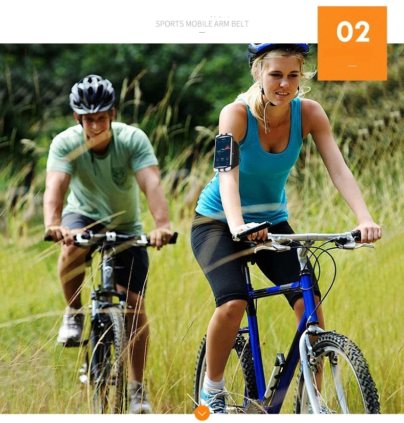 New Wristband Phone Holder 360°Rotatable Universal Sports Wristband for Smartphone Running Armband for Hiking Biking Walking