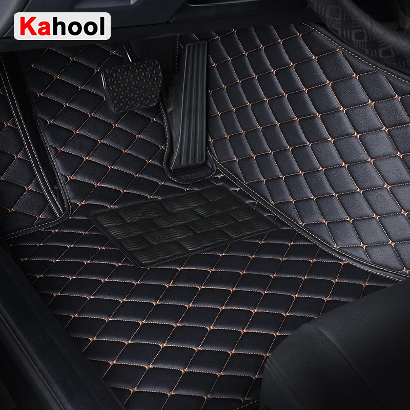 KAHOOL Custom Car Floor Mats For Mazda 3 Axela Auto Carpets Foot Coche Accessorie
