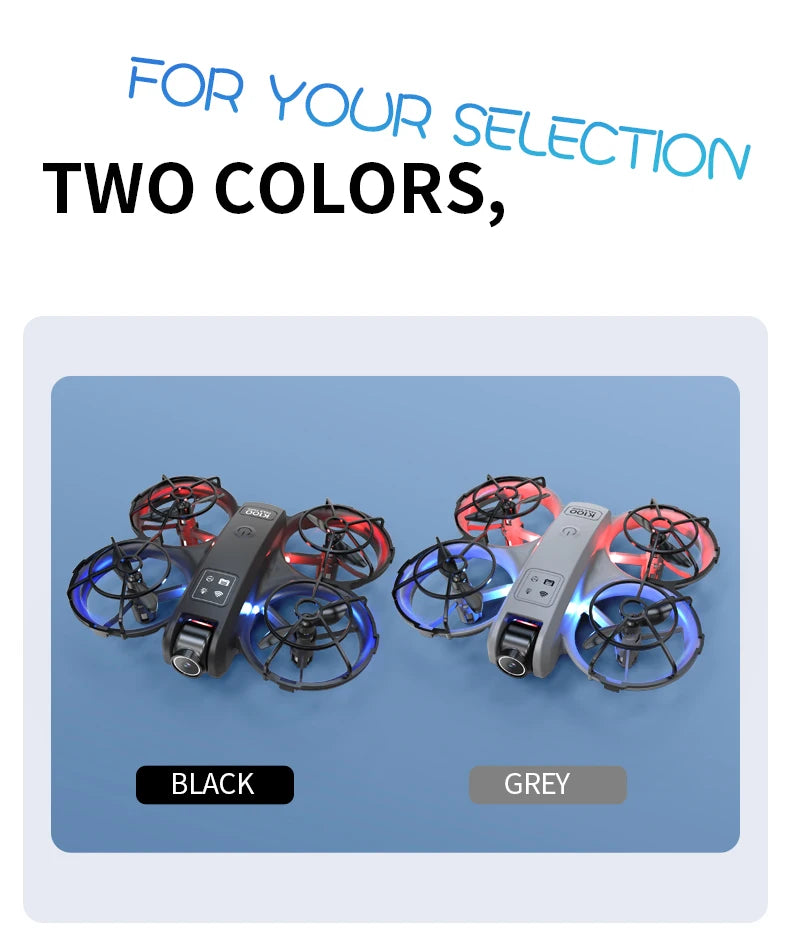 K100 MAX HD 8K Drone With Dual Cameras Obstacle Avoidance Optical Flow Professional Aerial Photography Video For Kid Adults Gift