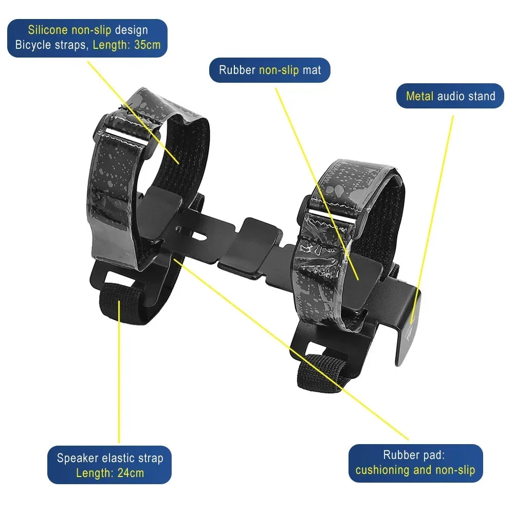 Bluetooth Speaker Mount Strap Portable Bottle Cage Universal Fixed Holder Kettle for Xiaomi M365 Mi3 Mi4 Pro2 Electric Scooter
