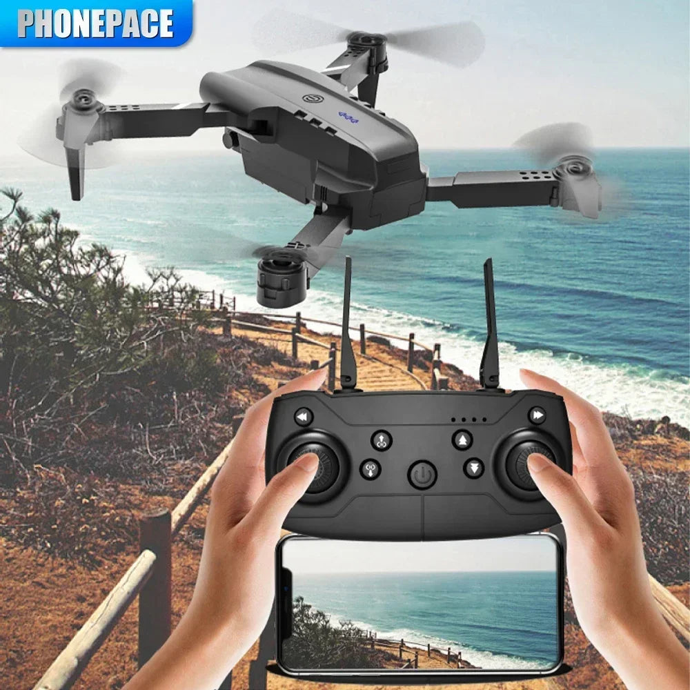 E99 Pro Drone Quadcopter Remote Control Handle Four Axis Aircraft HD 6K Photography UAV Altitude Fixation Helicopter Toys