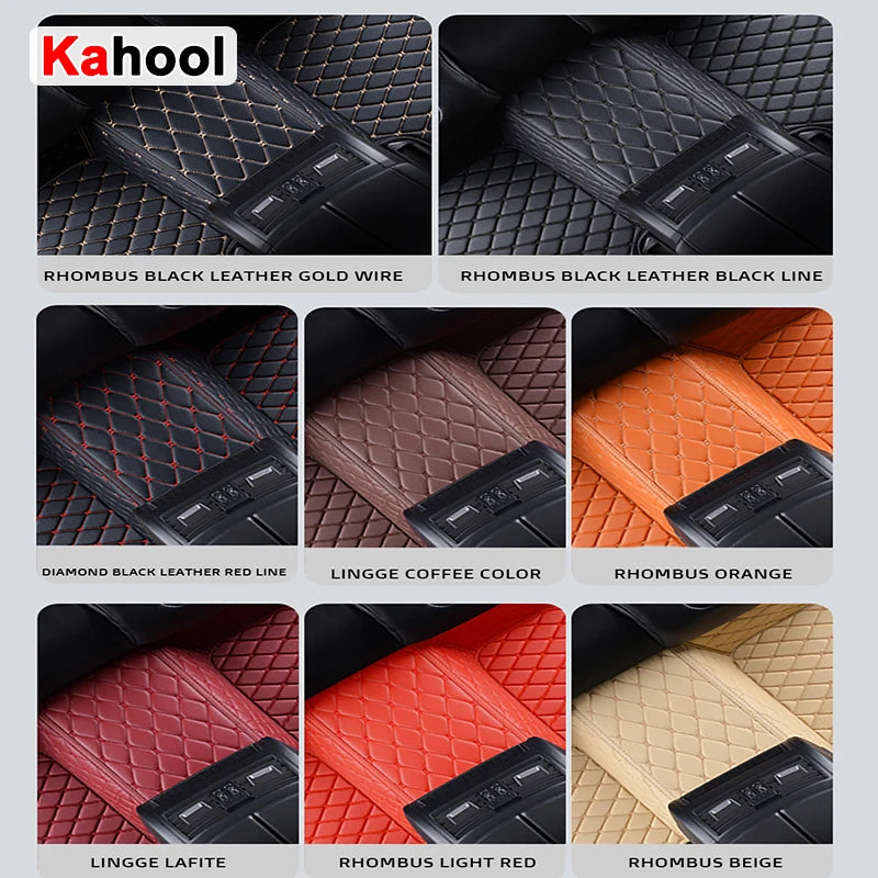 KAHOOL Custom Car Floor Mats For Mazda 3 Axela Auto Carpets Foot Coche Accessorie
