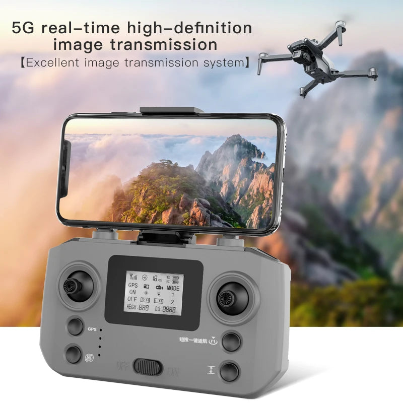 L600 PRO / PRO MAX Drone 4K Profesional Dual Camera 3-axis Gimbal Brushless Obstacle Avoidance WiFi FPV Dron RC Quadcopter Toys