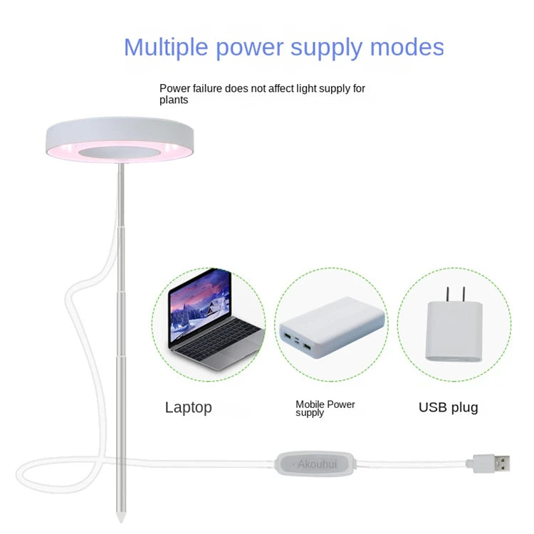 Full Spectrum LED Grow Light Grow Lamp Indoor Hydroponic Plant LED Plant Grow Light Phyto Lamp USB Phytolamp For Seedling Flower