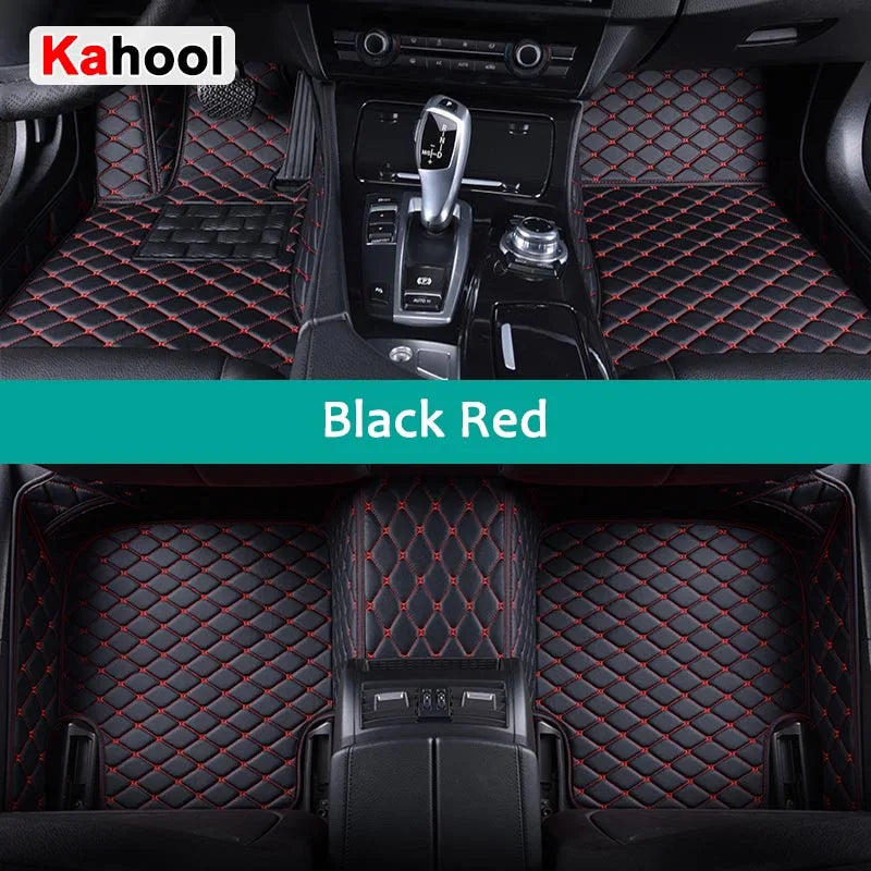 KAHOOL Custom Car Floor Mats For Mazda 3 Axela Auto Carpets Foot Coche Accessorie