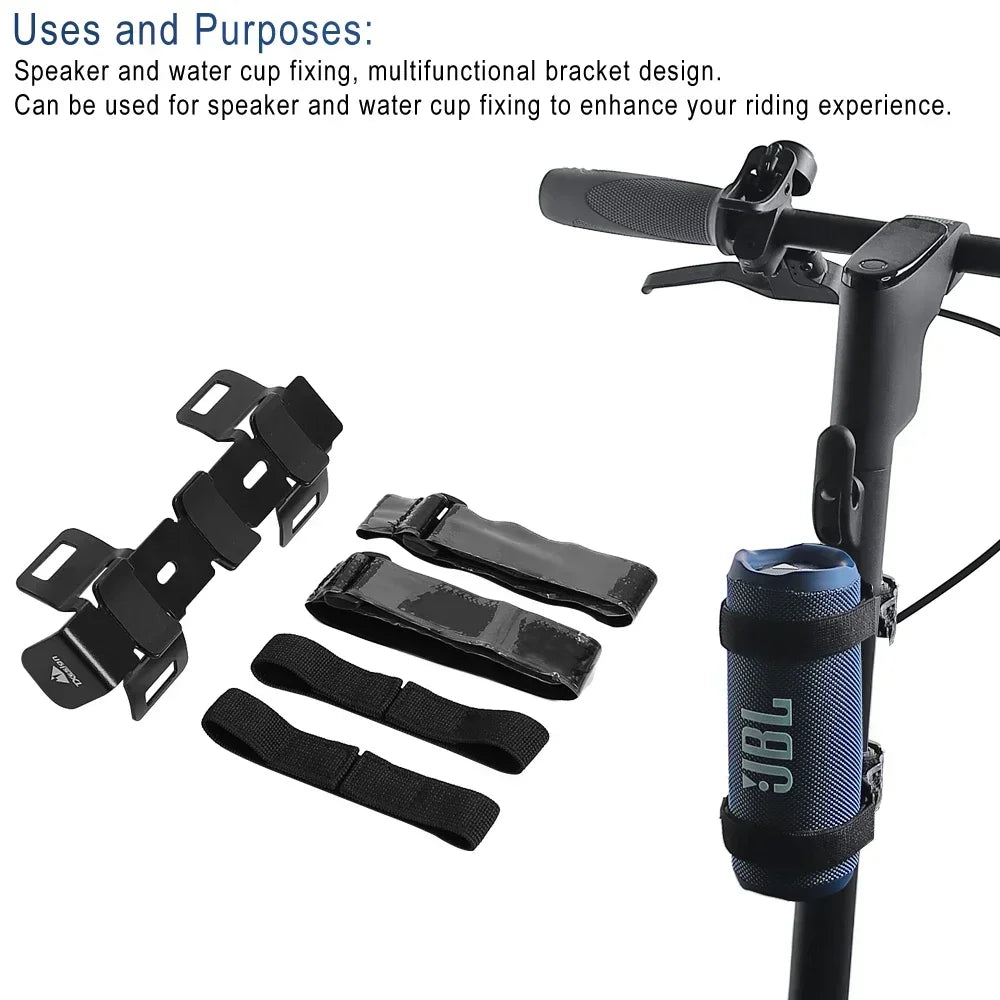 Bluetooth Speaker Mount Strap Portable Bottle Cage Universal Fixed Holder Kettle for Xiaomi M365 Mi3 Mi4 Pro2 Electric Scooter