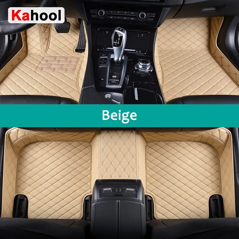 KAHOOL Custom Car Floor Mats For Mazda 3 Axela Auto Carpets Foot Coche Accessorie