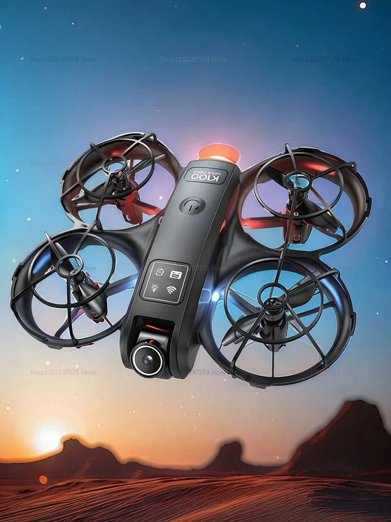 K100 MAX HD 8K Drone With Dual Cameras Obstacle Avoidance Optical Flow Professional Aerial Photography Video For Kid Adults Gift