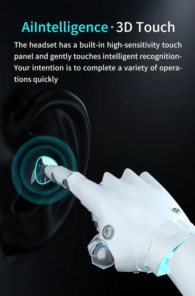 M10 TWS Wireless Earbuds: Sports Waterproof Design, Bluetooth Connection, 9D Stereo Sound + Charging Box & Microphone