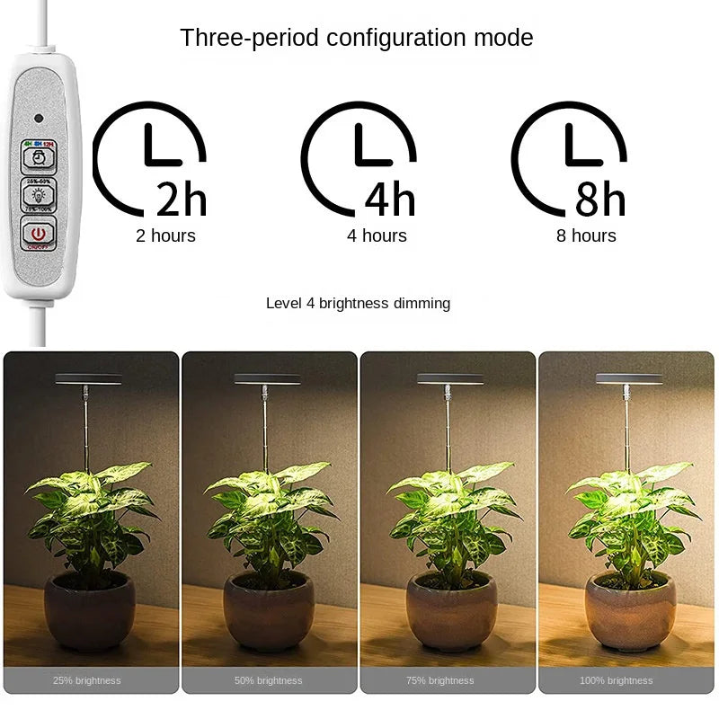 Full Spectrum LED Grow Light Grow Lamp Indoor Hydroponic Plant LED Plant Grow Light Phyto Lamp USB Phytolamp For Seedling Flower