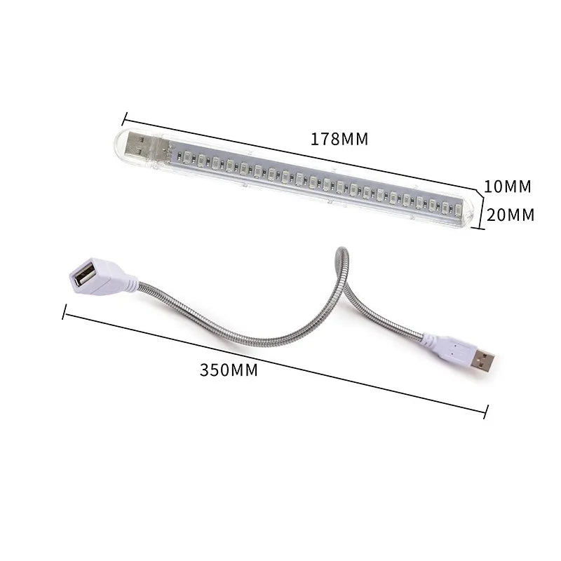 10W Led Grow Light USB Portable LED Plant Grow Light DC5V Full Spectrum Phyto Lamp 21 leds Rotation Flexible Light Indoor