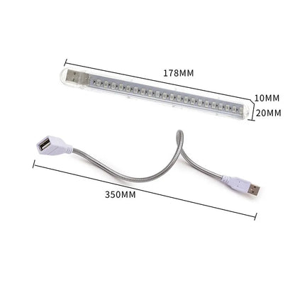 10W Led Grow Light USB Portable LED Plant Grow Light DC5V Full Spectrum Phyto Lamp 21 leds Rotation Flexible Light Indoor