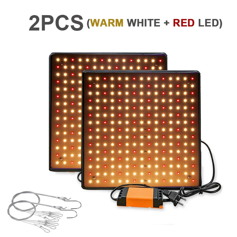 LED Indoor Grow Light Bulbs Full Spectrum 1000W Lamps for Succulent Flower Seeds Cultivation Led Panel Hanging Light AC 85-265V