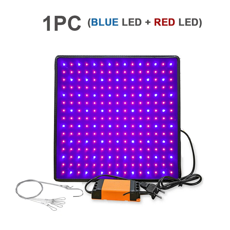 LED Indoor Grow Light Bulbs Full Spectrum 1000W Lamps for Succulent Flower Seeds Cultivation Led Panel Hanging Light AC 85-265V