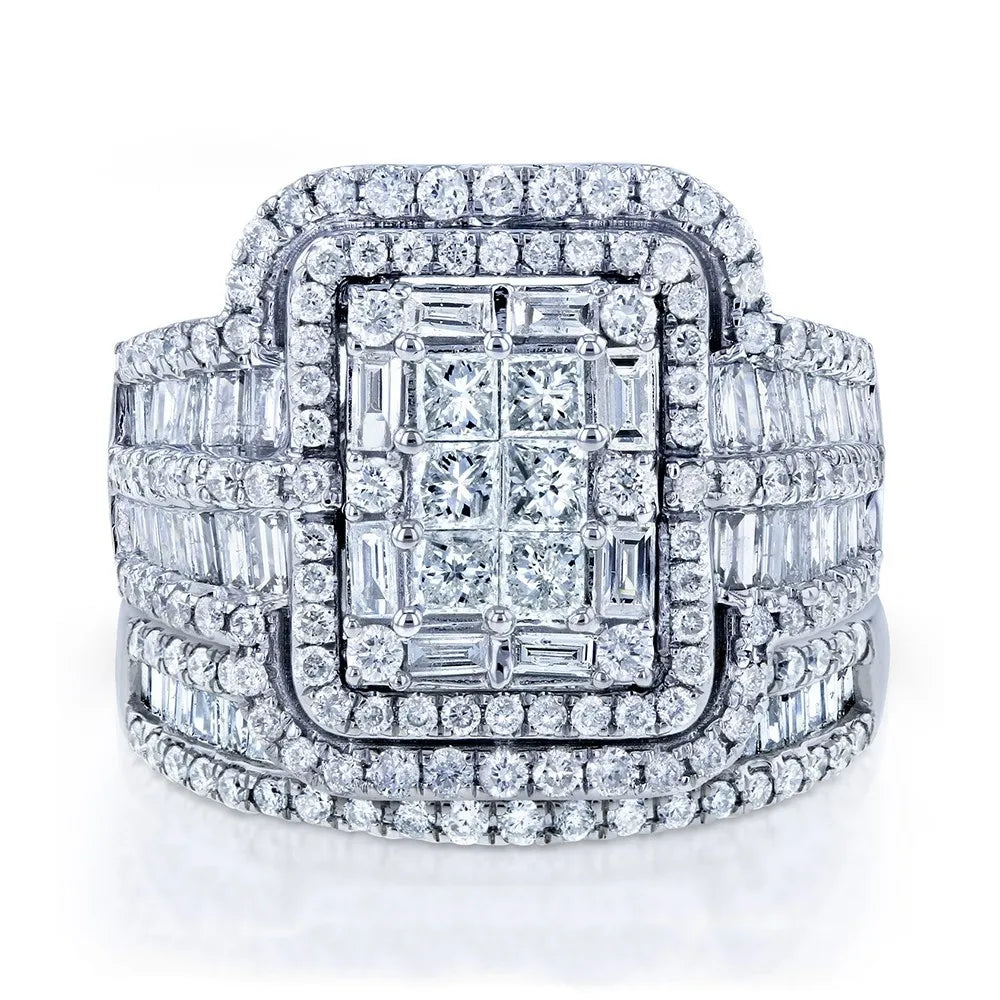 Luxury Marquis Cut Droplet Ring Women&