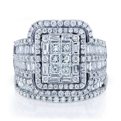 Luxury Marquis Cut Droplet Ring Women&