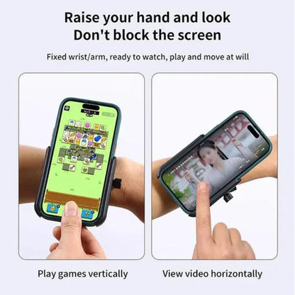 360°Rotatable New Wristband Phone Holder for Smartphone Running Armband for Hiking Biking Walking Universal Sports Wristband