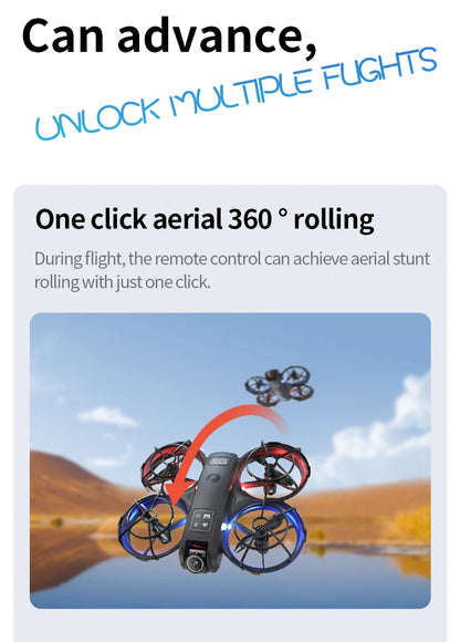 K100 MAX HD 8K Drone With Dual Cameras Obstacle Avoidance Optical Flow Professional Aerial Photography Video For Kid Adults Gift
