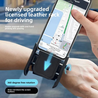 360°Rotatable New Wristband Phone Holder for Smartphone Running Armband for Hiking Biking Walking Universal Sports Wristband
