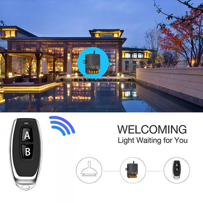 AC 110V 220V 30A Relay Wireless Remote Control Switch System RF 433Mhz Transmitter On Off for Water Heaters Ceiling LED Lamp