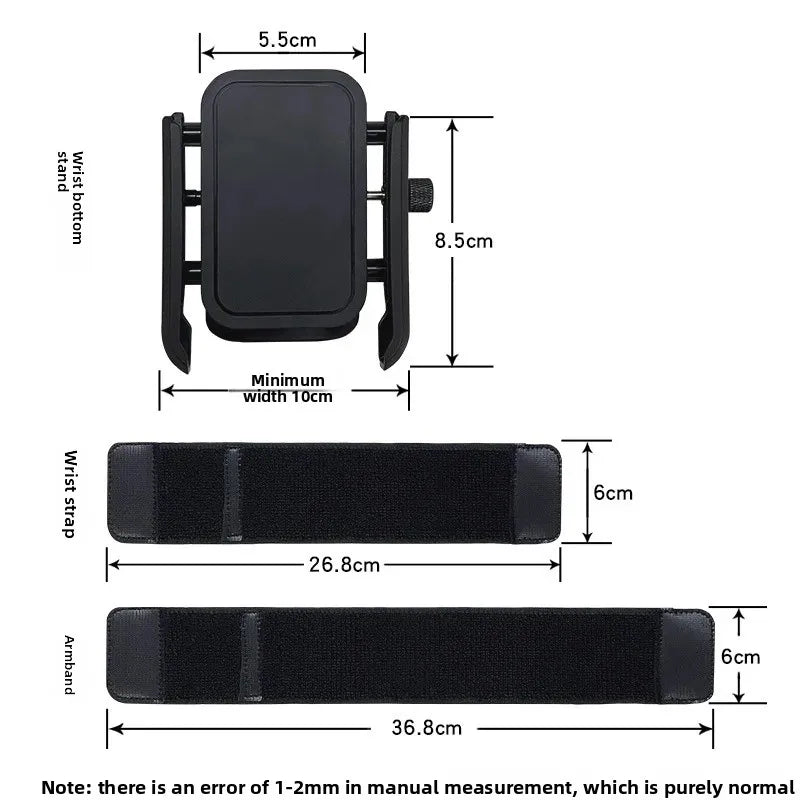 360°Rotatable New Wristband Phone Holder for Smartphone Running Armband for Hiking Biking Walking Universal Sports Wristband