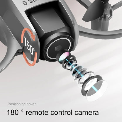 D16 Drone 8K HD With FPV Dual Camera RC Brushless Power Motor 5G WIFI Smart Obstacle Avoidance Profesional Aerial Quadcopter Toy