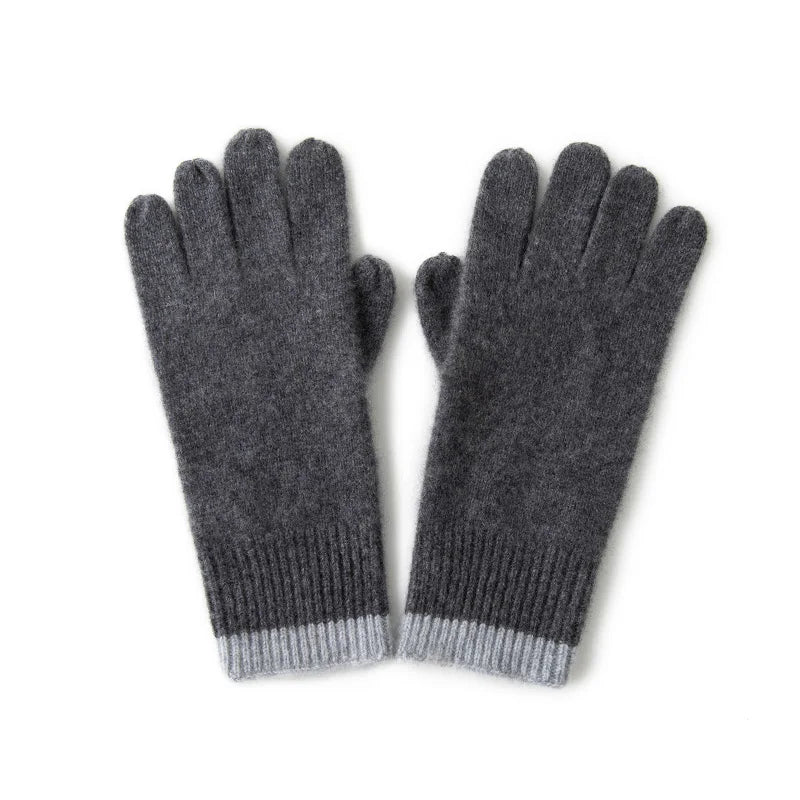 Winter Cashmere Gloves for Women Warm Touch Screen Gloves Cold Protection Full Finger Mittens Outdoor Cycling Thick Glove