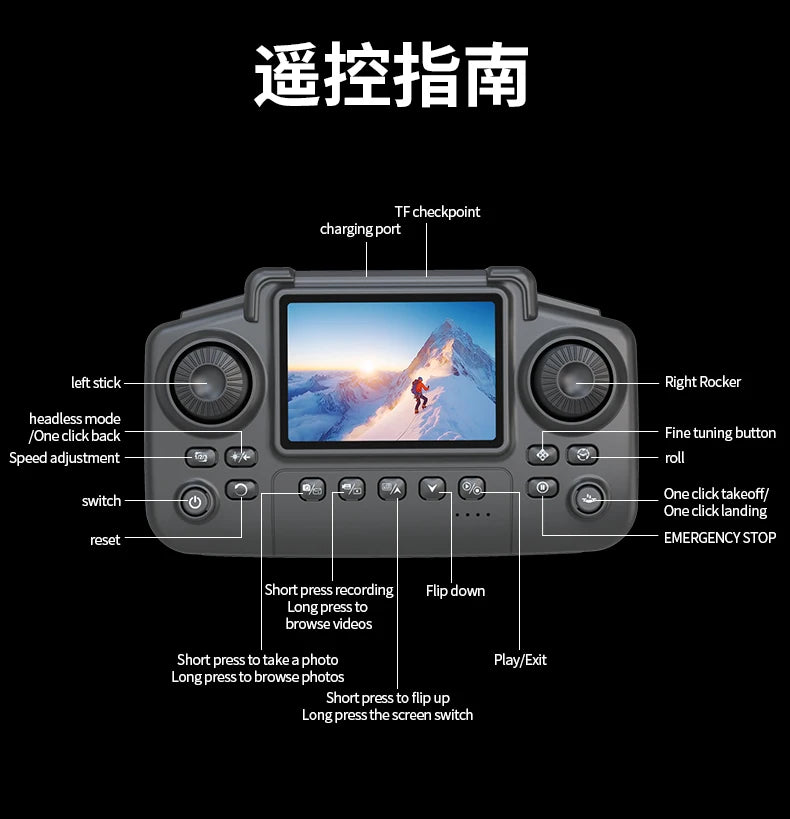 NEW K13 MAX Drone 8K Camera 5G WiFi FPV Brushless Motor HD Dual Camera Obstacle Avoidance Quadcopter for Aerial Photography Gift