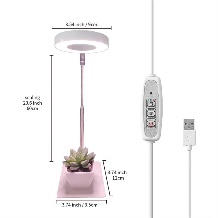 Full Spectrum LED Grow Light Grow Lamp Indoor Hydroponic Plant LED Plant Grow Light Phyto Lamp USB Phytolamp For Seedling Flower