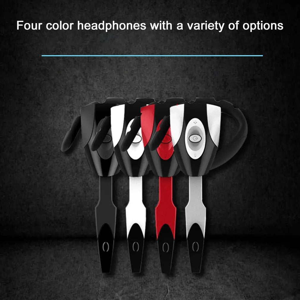 Bluetooth Earphone For Car Driving Standby High Sensitivity Handsfree Rechargeable Wireless Headset With Microphone Dropshipping
