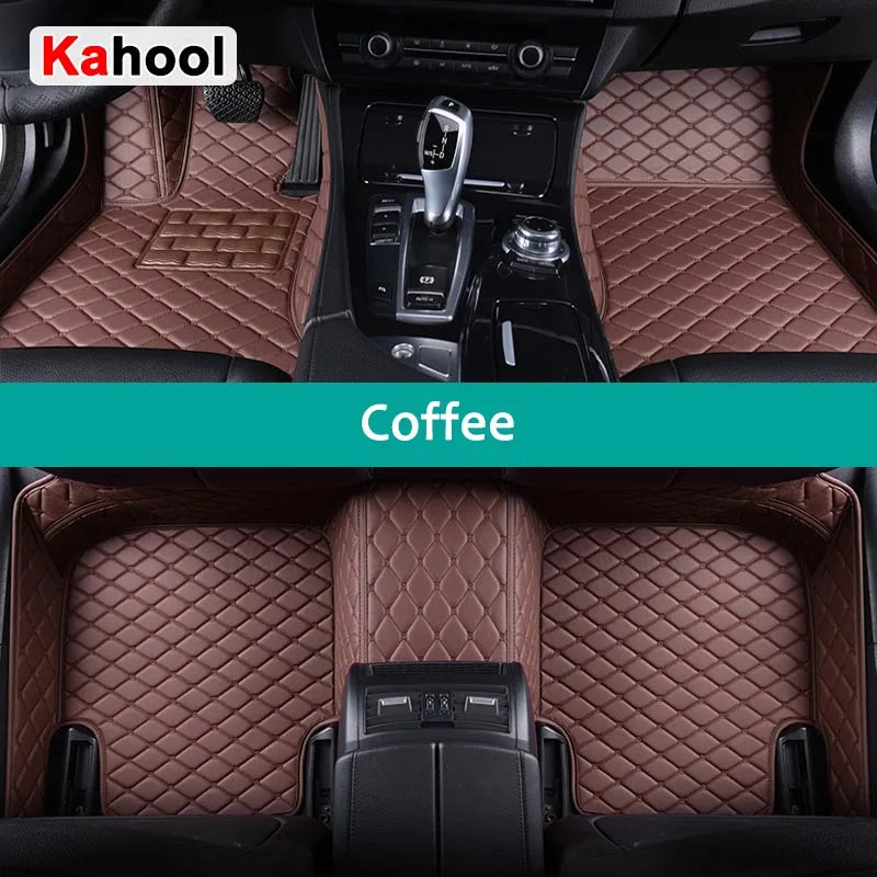 KAHOOL Custom Car Floor Mats For Mazda 3 Axela Auto Carpets Foot Coche Accessorie
