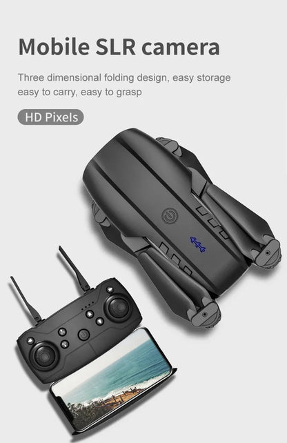 E99 Pro Drone Quadcopter Remote Control Handle Four Axis Aircraft HD 6K Photography UAV Altitude Fixation Helicopter Toys