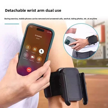 360°Rotatable New Wristband Phone Holder for Smartphone Running Armband for Hiking Biking Walking Universal Sports Wristband