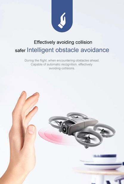 D16 Drone 8K HD With FPV Dual Camera RC Brushless Power Motor 5G WIFI Smart Obstacle Avoidance Profesional Aerial Quadcopter Toy
