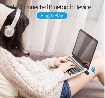 USB &amp; 3.5mm AUX Bluetooth 5.3 Dongle Audio Receiver Transmitter Music Adapter For PC Mp3 Speaker TV Wireless Earphone Car Radio