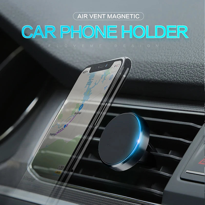 Magnetic Phone Holder For Phone In Car Air Vent Mount Universal Mobile Smartphone Stand Magnet Support Cell Holder For IPhone