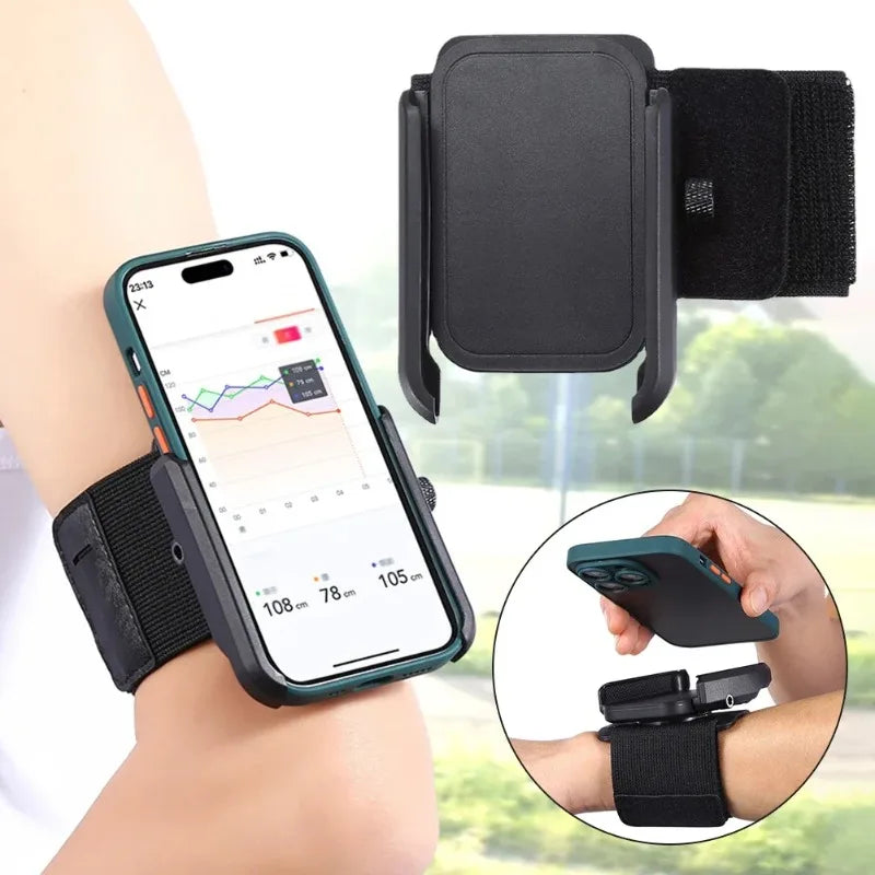 360°Rotatable New Wristband Phone Holder for Smartphone Running Armband for Hiking Biking Walking Universal Sports Wristband
