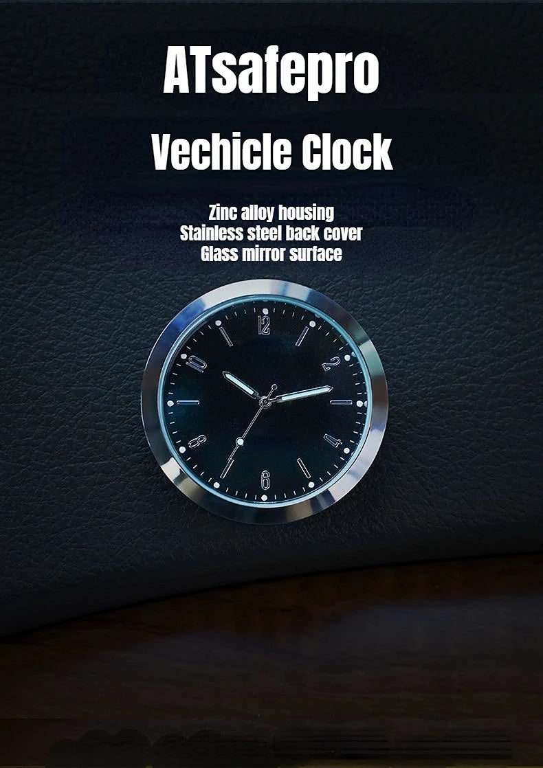 ATsafepro Car Panel Clock Vehicle Electronic Watches Waterproof Car Clock Interior Auto Assesories Car Supplies Novelty Best