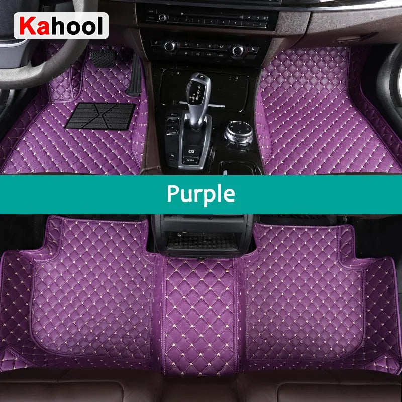 KAHOOL Custom Car Floor Mats For Mazda 3 Axela Auto Carpets Foot Coche Accessorie
