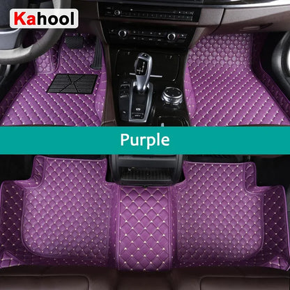 KAHOOL Custom Car Floor Mats For Mazda 3 Axela Auto Carpets Foot Coche Accessorie