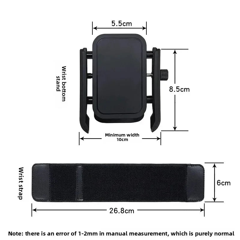 360°Rotatable New Wristband Phone Holder for Smartphone Running Armband for Hiking Biking Walking Universal Sports Wristband