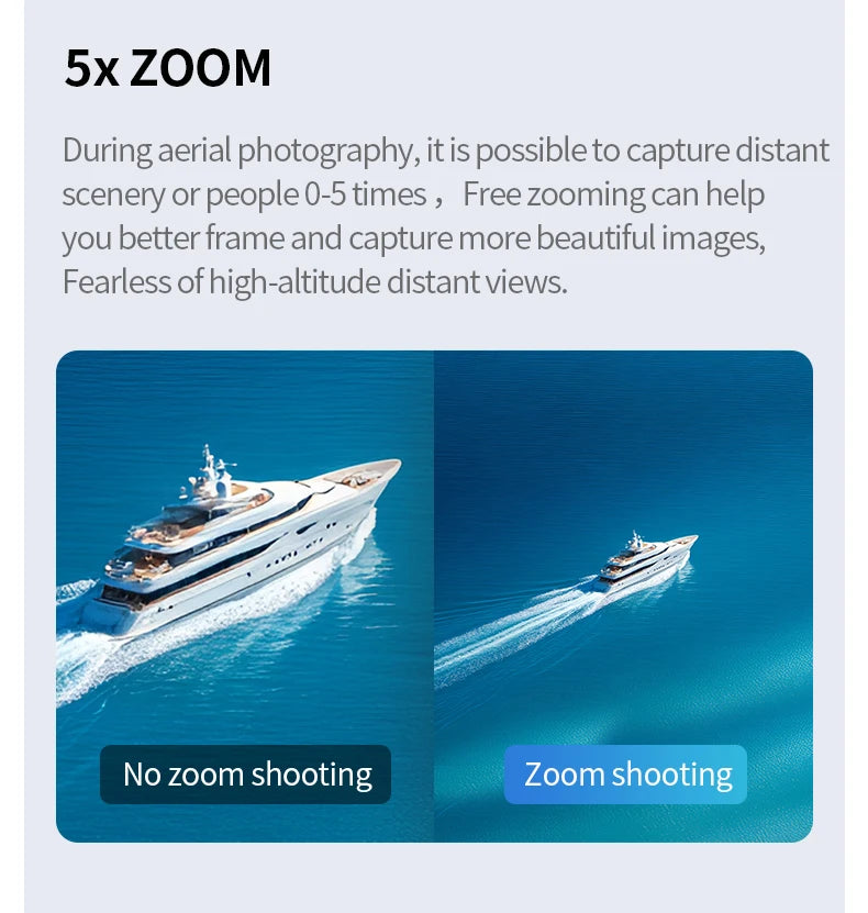K100 MAX HD 8K Drone With Dual Cameras Obstacle Avoidance Optical Flow Professional Aerial Photography Video For Kid Adults Gift