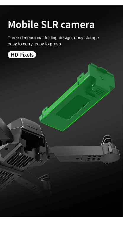 E99 Pro Drone Quadcopter Remote Control Handle Four Axis Aircraft HD 6K Photography UAV Altitude Fixation Helicopter Toys