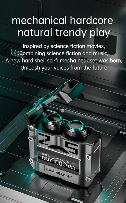 M25 TWS Wireless Headphones Earphones Bluetooth Touch Control Noise Reduction Stereo Waterproof Earbuds Headsets With Microphone