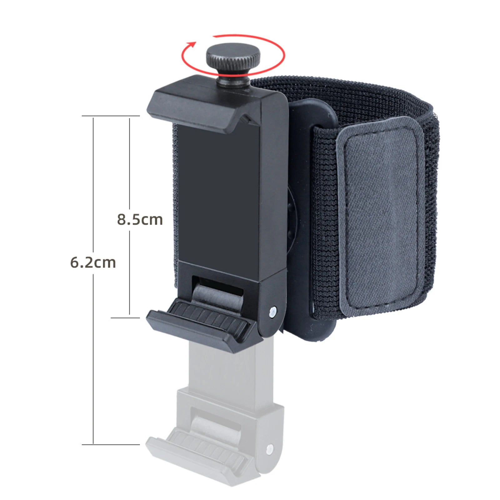 Bike Wristband Phone Holder Mount Phone Wrist Strap Holder 360° Rotation Armband Smartphone for Running Walking Hiking Cycling