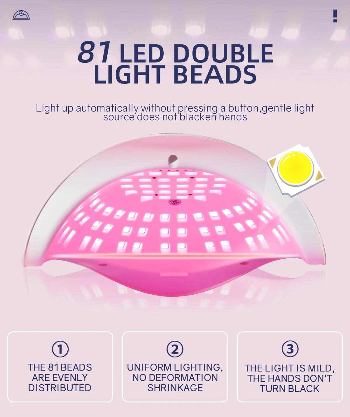 SUN X26 MAX Nail Dryer Machine 380W UV LED Lamp for Nails 81LEDS Gel Polish Curing Manicure Lamp With Auto Smart Sensor Nail Art