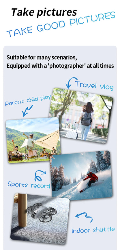 K100 MAX HD 8K Drone With Dual Cameras Obstacle Avoidance Optical Flow Professional Aerial Photography Video For Kid Adults Gift